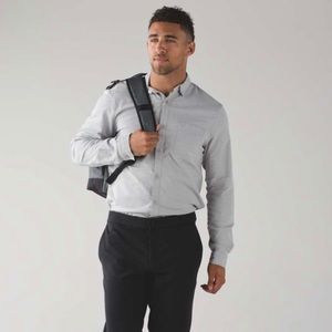 lululemon Men’s Commission Long Sleeve in Gray